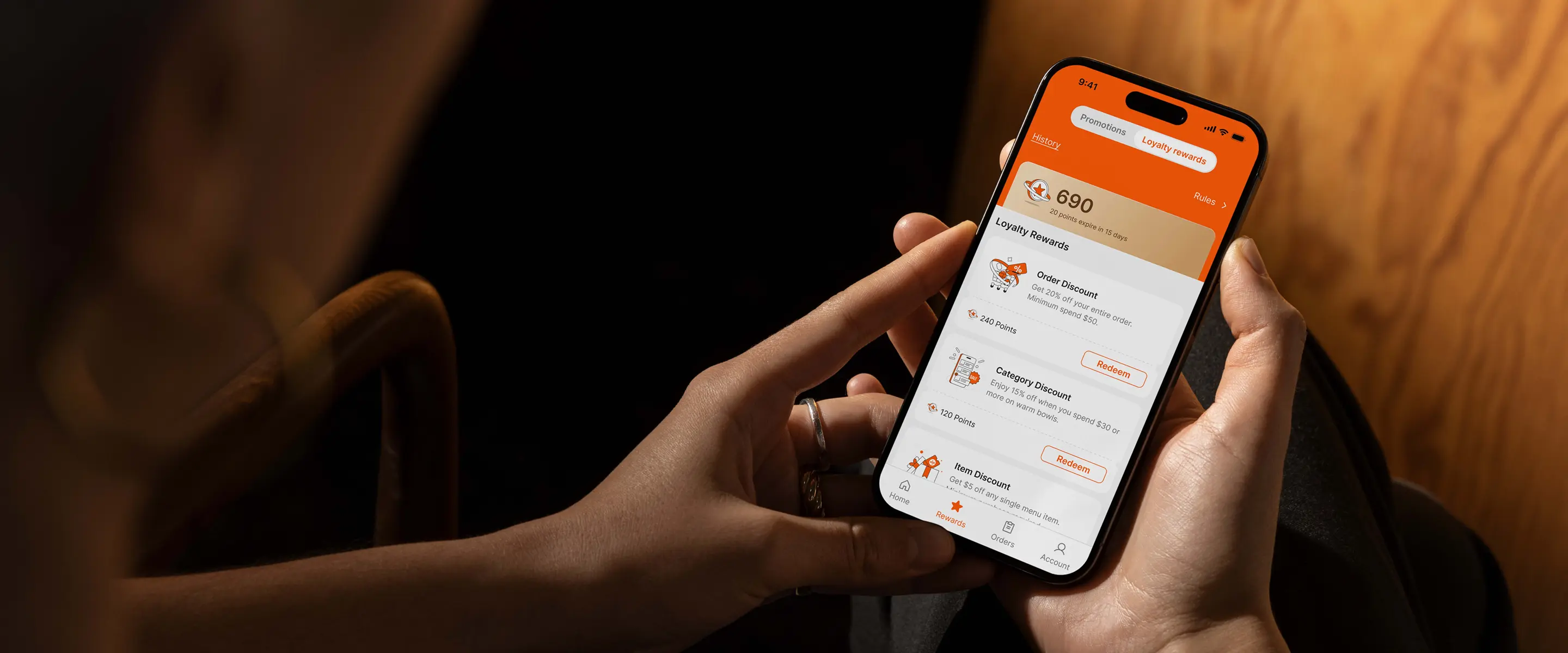 Retention background image