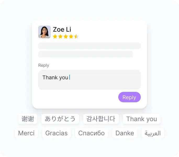 Review Management - Fluent in Every Language